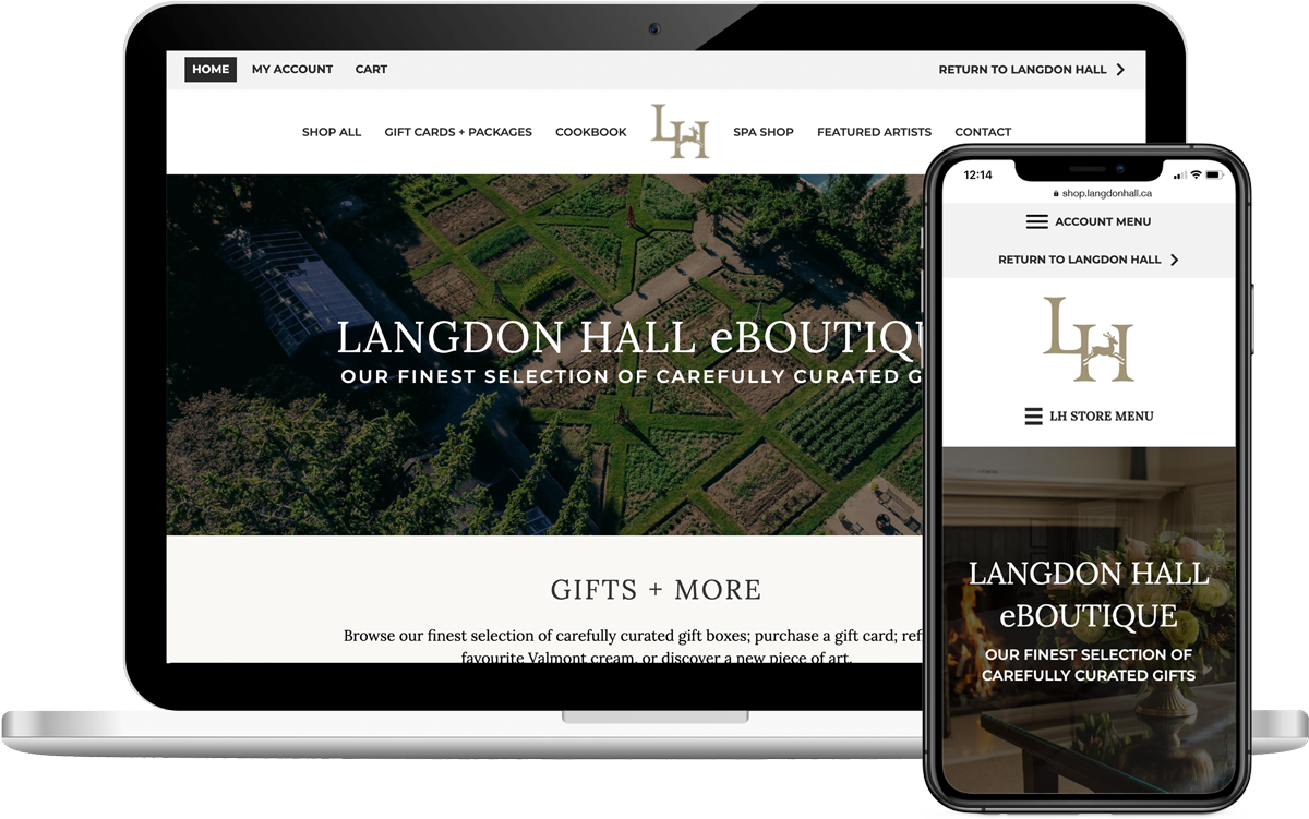 Langdon Hall Online Shop