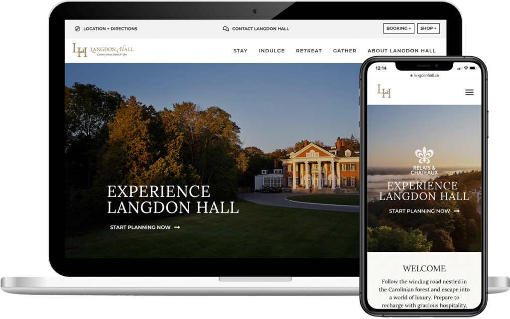 Langdon Hall Website