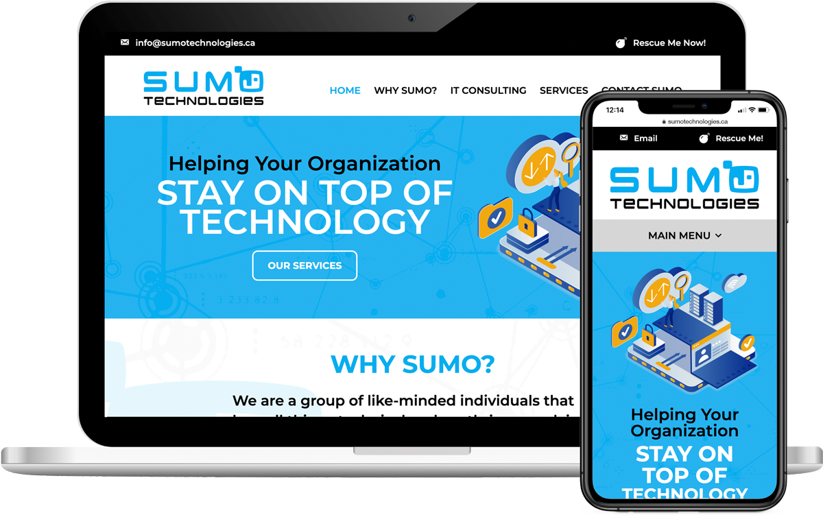SUMO Technologies Responsive Website